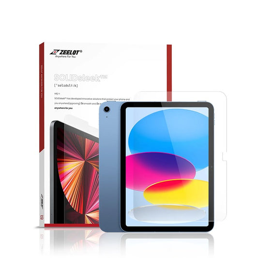 Shop and buy ZEELOT SOLIDsleek 2.5D Tempered Glass Screen Protector for iPad 10th Gen 10.9" (2022) Clear| Casefactorie® online with great deals and sales prices with fast and safe shipping. Casefactorie is the largest Singapore official authorised retailer for the largest collection of mobile premium accessories.