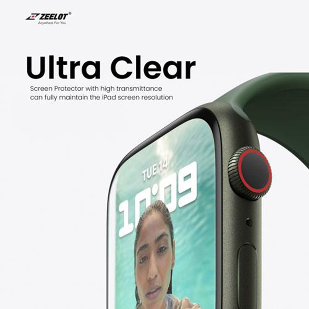 Shop and buy ZEELOT PIshield Nanometer Hybrid Glass for Apple Watch Series 7 with Alignment Kit 41mm 45mm| Casefactorie® online with great deals and sales prices with fast and safe shipping. Casefactorie is the largest Singapore official authorised retailer for the largest collection of mobile premium accessories.