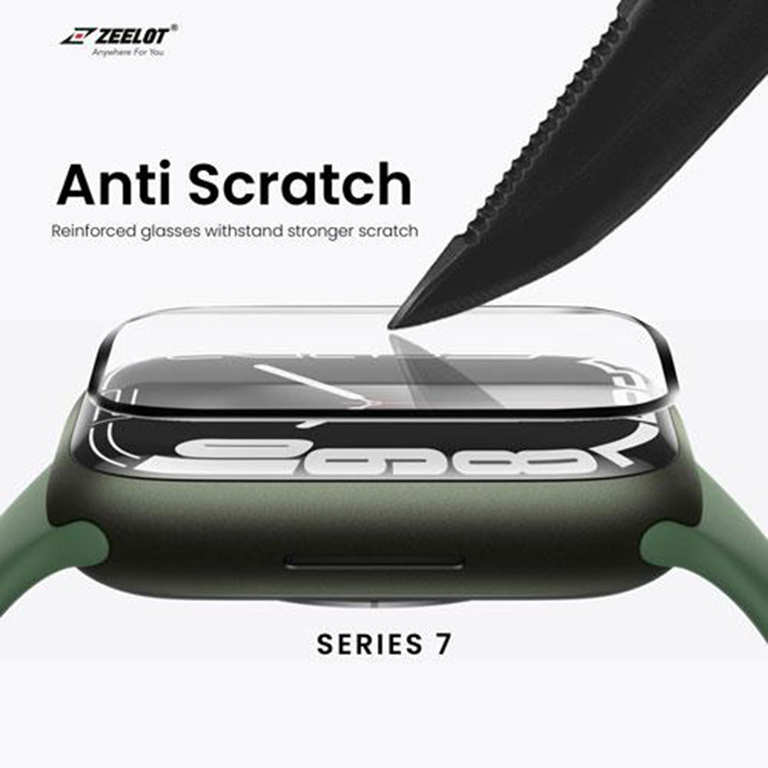 Shop and buy ZEELOT PIshield Nanometer Hybrid Glass for Apple Watch Series 7 with Alignment Kit 41mm 45mm| Casefactorie® online with great deals and sales prices with fast and safe shipping. Casefactorie is the largest Singapore official authorised retailer for the largest collection of mobile premium accessories.