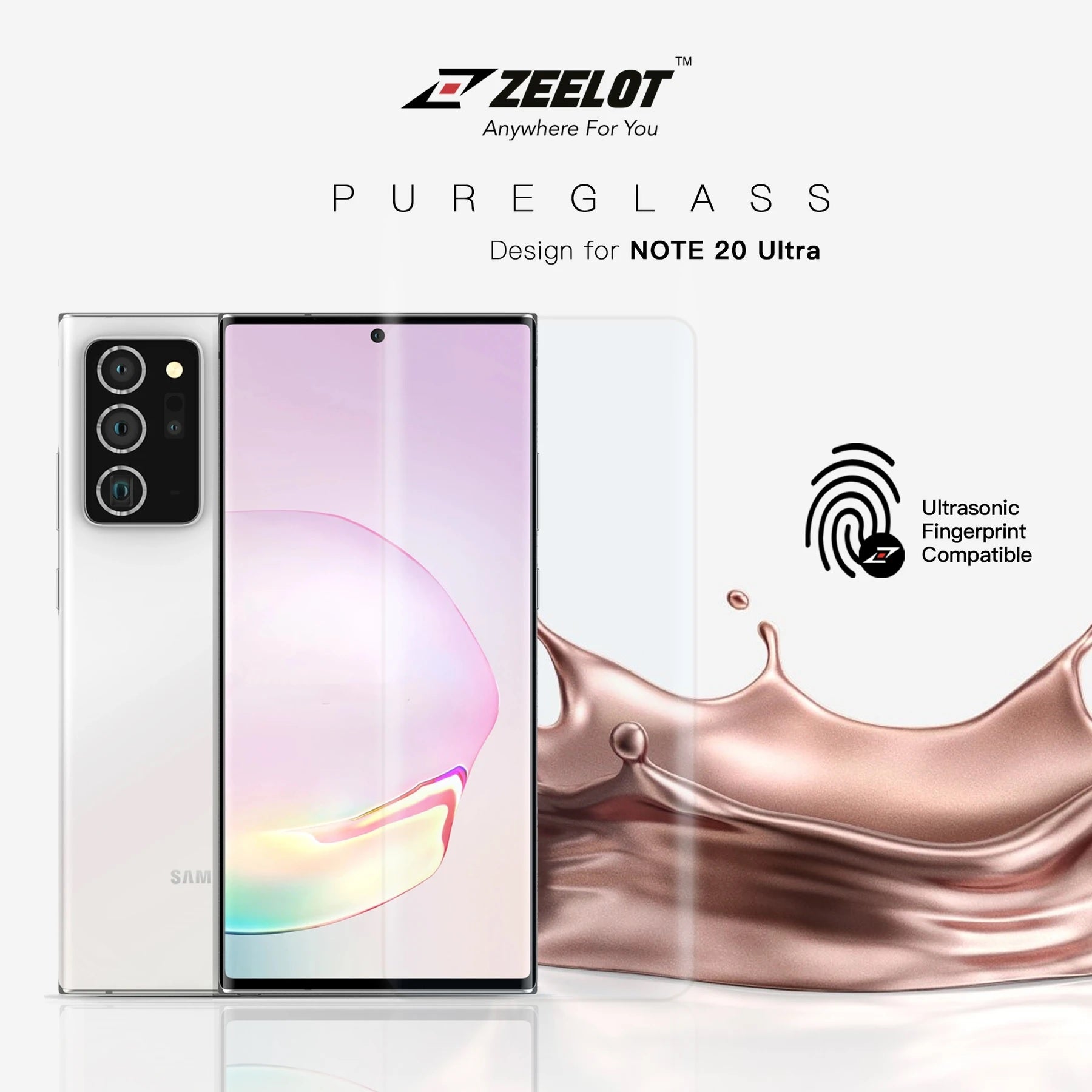 Shop and buy ZEELOT PureGlass 3D Clear LOCA Corning Tempered Glass Screen Protector for Samsung Galaxy Note 20 (2020)| Casefactorie® online with great deals and sales prices with fast and safe shipping. Casefactorie is the largest Singapore official authorised retailer for the largest collection of mobile premium accessories.