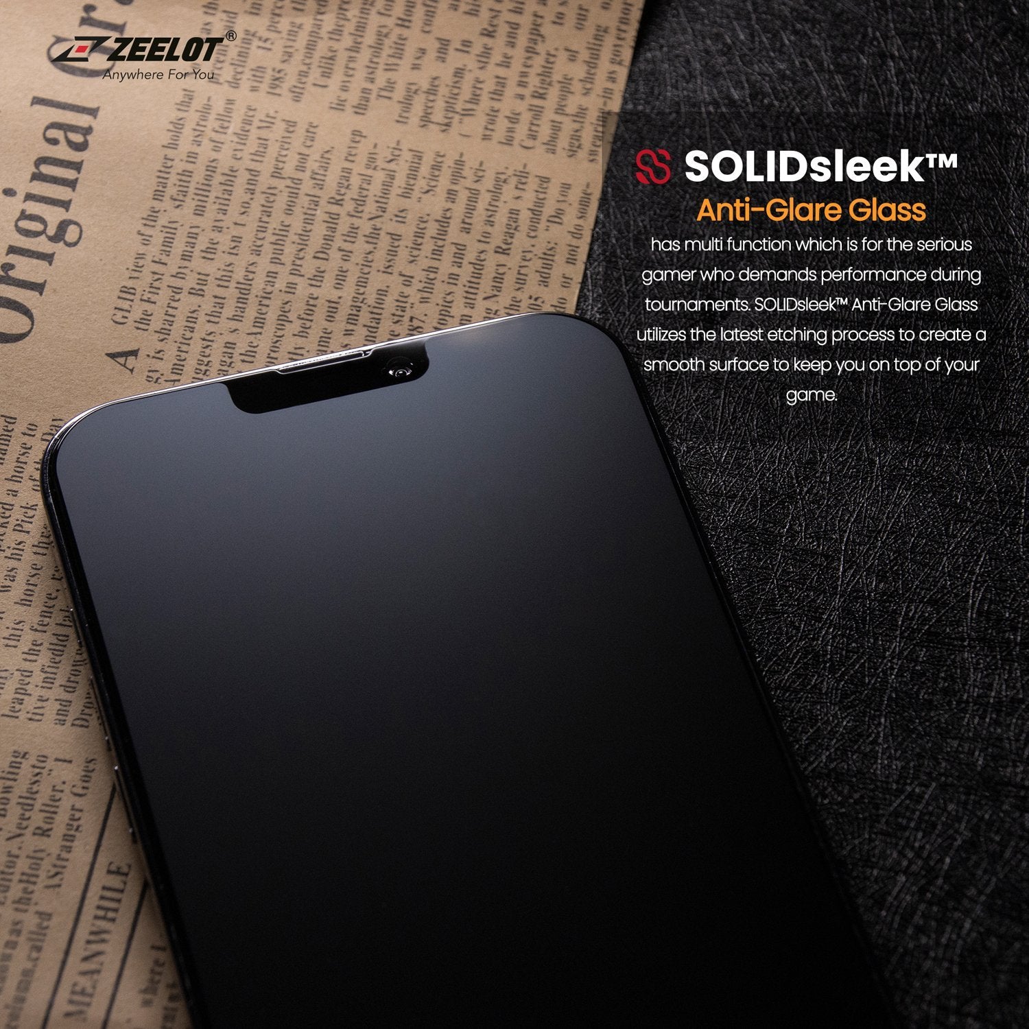 Shop and buy Zeelot SOLIDsleek Tempered Glass Screen Protector with Easy Alignment Kit iPhone 13 Pro Max (2021)| Casefactorie® online with great deals and sales prices with fast and safe shipping. Casefactorie is the largest Singapore official authorised retailer for the largest collection of mobile premium accessories.