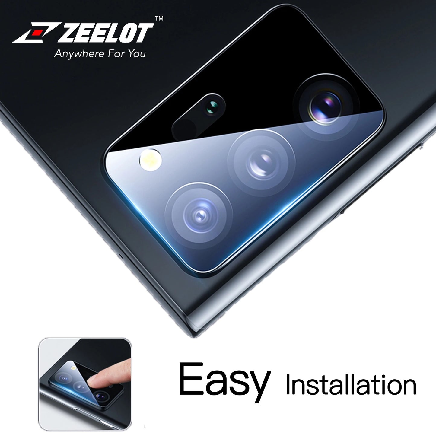 Shop and buy Zeelot Camera Lens Tempered Glass Protector for Samsung Galaxy Note 20 (2020) Ultra-thin| Casefactorie® online with great deals and sales prices with fast and safe shipping. Casefactorie is the largest Singapore official authorised retailer for the largest collection of mobile premium accessories.