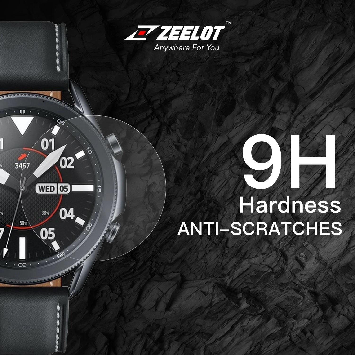 Shop and buy Zeelot PureShield Tempered Glass Screen Protector for Samsung Galaxy Watch3 (2020) 9H HD Clear| Casefactorie® online with great deals and sales prices with fast and safe shipping. Casefactorie is the largest Singapore official authorised retailer for the largest collection of mobile premium accessories.