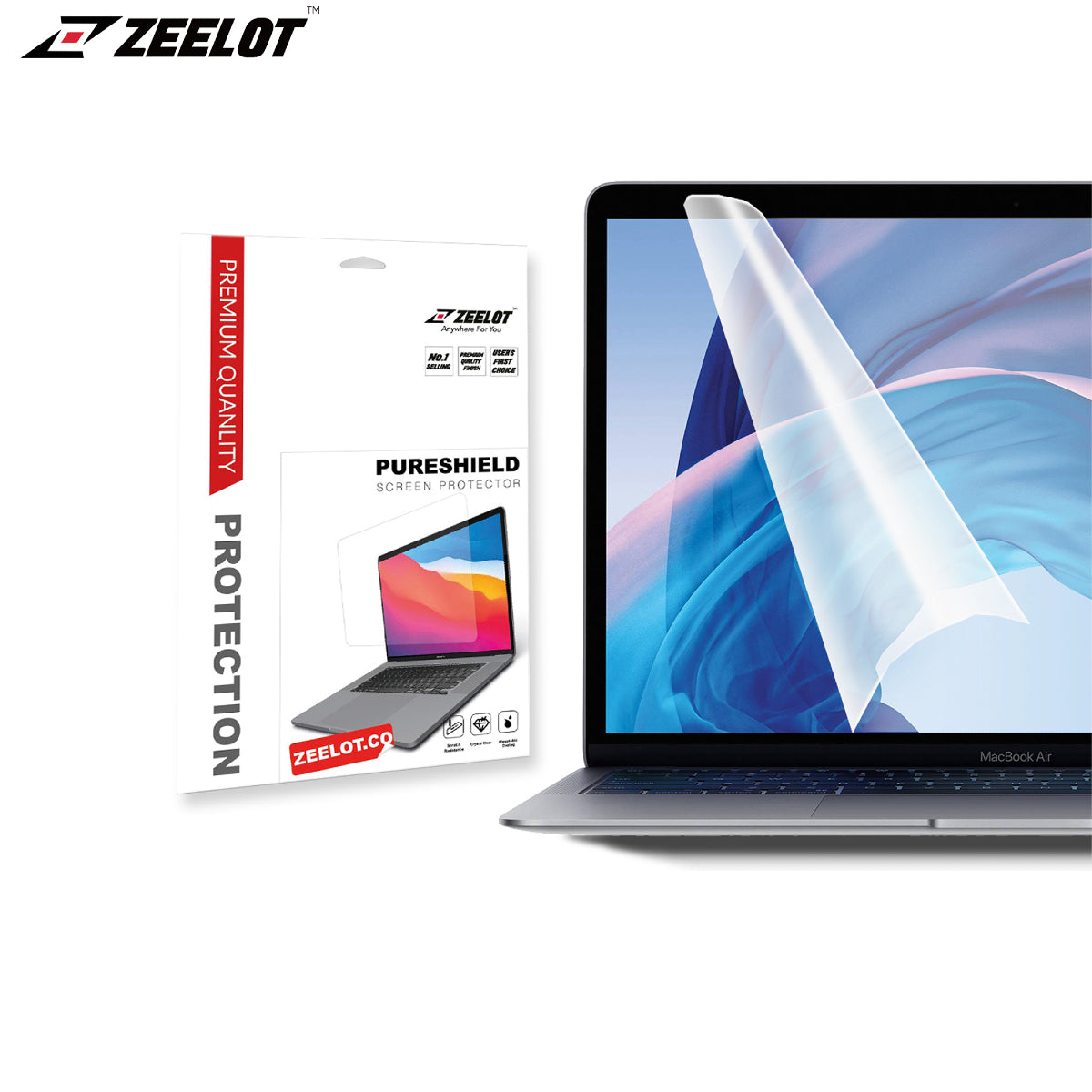 Shop and buy Zeelot Crystal Film Screen Protector MacBook Air (2018-2020) Macbook Pro 13" (2017-2020) Anti-Scratch| Casefactorie® online with great deals and sales prices with fast and safe shipping. Casefactorie is the largest Singapore official authorised retailer for the largest collection of mobile premium accessories.