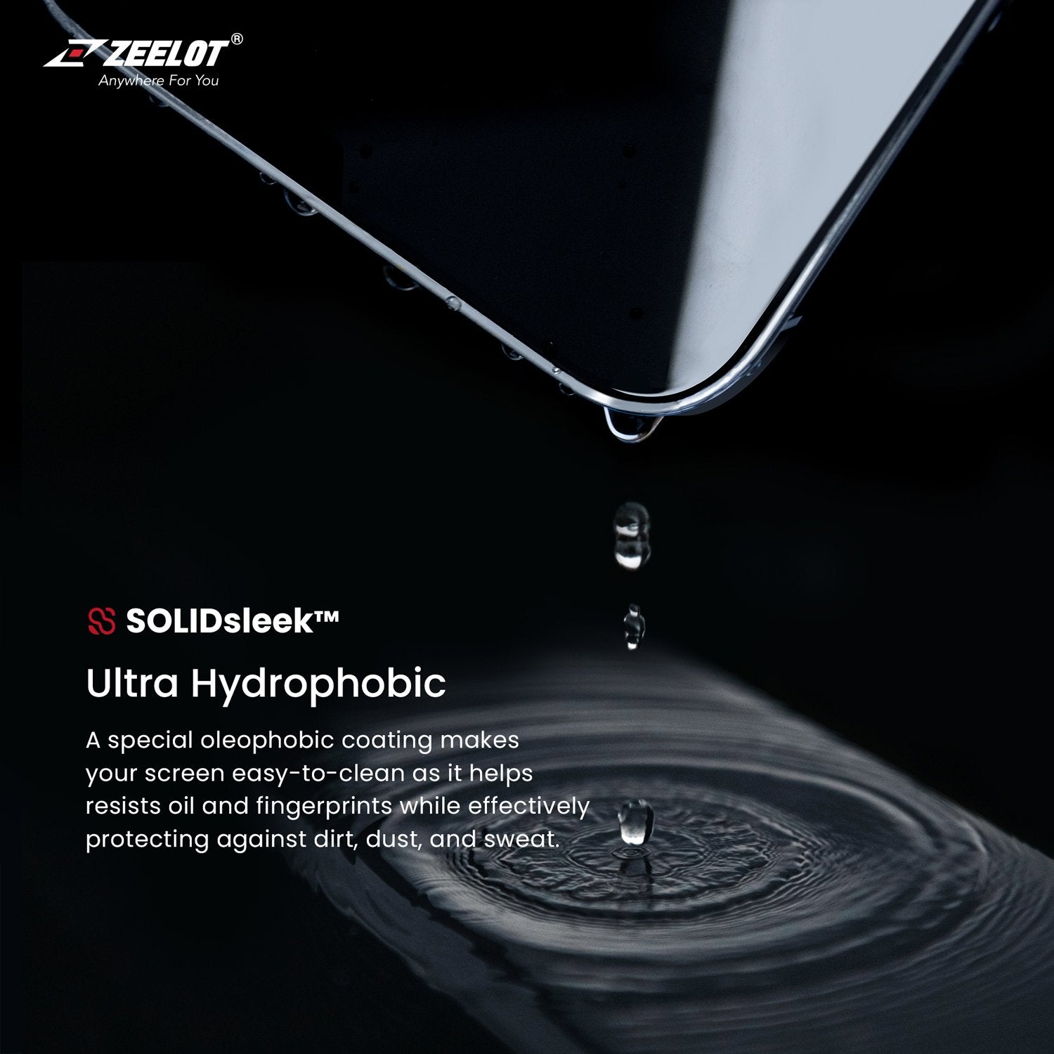 Shop and buy Zeelot SOLIDsleek Tempered Glass Screen Protector for iPhone 13/13 Pro (2021) anti-fingerprint| Casefactorie® online with great deals and sales prices with fast and safe shipping. Casefactorie is the largest Singapore official authorised retailer for the largest collection of mobile premium accessories.