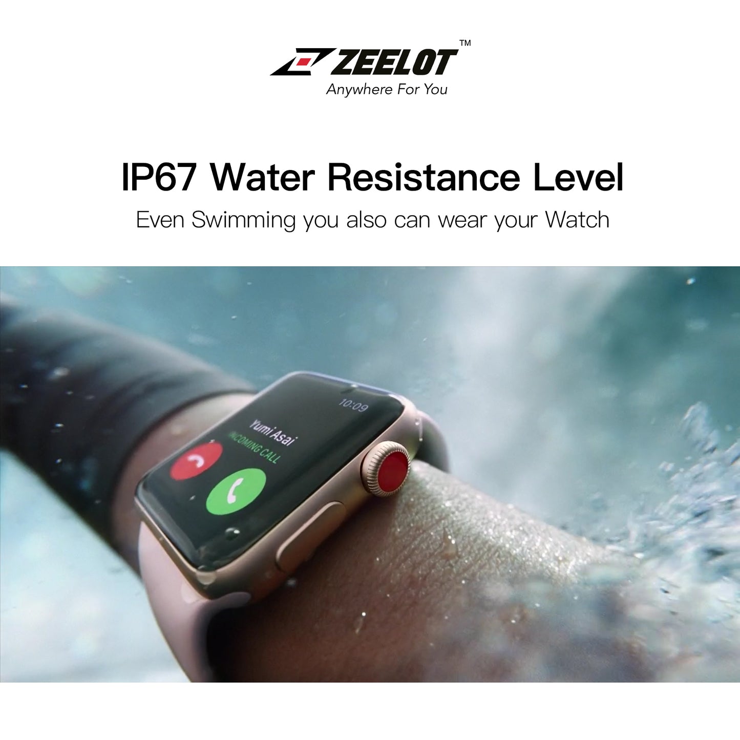 Shop and buy Zeelot Nanometer Tempered Glass Screen Protector for Apple Watch Series 3/2/1 (42mm) Water-resistant| Casefactorie® online with great deals and sales prices with fast and safe shipping. Casefactorie is the largest Singapore official authorised retailer for the largest collection of mobile premium accessories.