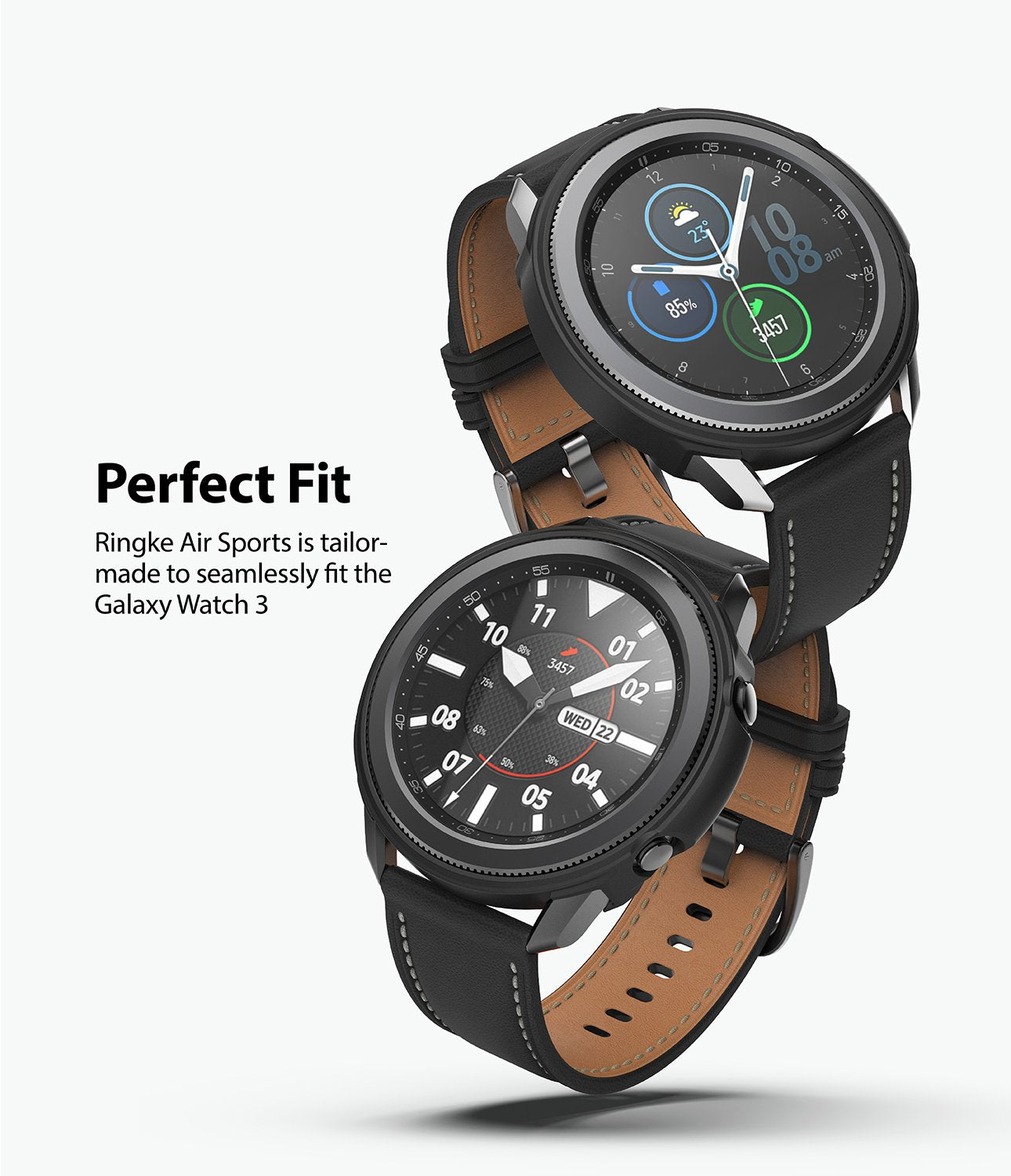 Shop and buy Ringke Air Sports Case for Samsung Galaxy Watch3 (2020) Shockproof Scratch-resistant Perfect Fit| Casefactorie® online with great deals and sales prices with fast and safe shipping. Casefactorie is the largest Singapore official authorised retailer for the largest collection of mobile premium accessories.