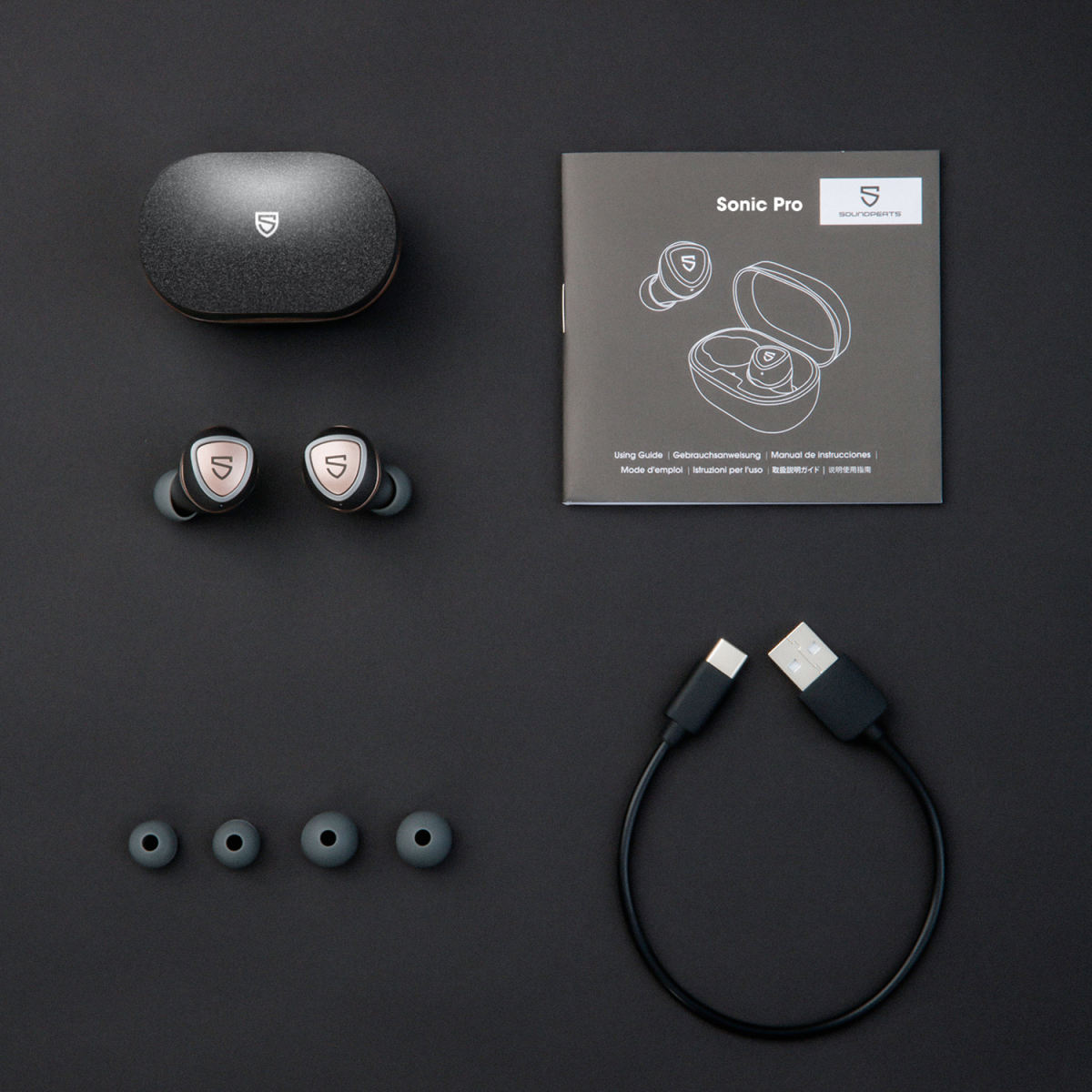 Shop and buy SoundPEATS Sonic Pro True Wireless Earbuds with Immersive Bass, Aptx Adaptive & Wireless Charging| Casefactorie® online with great deals and sales prices with fast and safe shipping. Casefactorie is the largest Singapore official authorised retailer for the largest collection of mobile premium accessories.