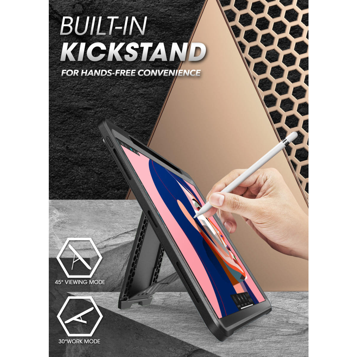 Shop and buy Supcase Unicorn Beetle Pro Rugged Case with Kickstand iPad Pro 11 (2020-2022) Apple Pencil Holder| Casefactorie® online with great deals and sales prices with fast and safe shipping. Casefactorie is the largest Singapore official authorised retailer for the largest collection of mobile premium accessories.