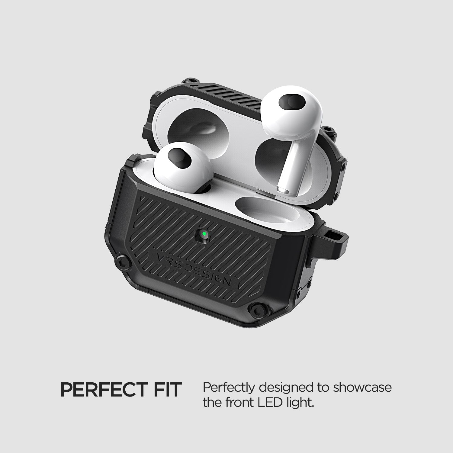 Shop and buy VRS Design Active Fit Case AirPods 3 (2021) Carabiner Shockproof Scratch-resistant Perfect Grip| Casefactorie® online with great deals and sales prices with fast and safe shipping. Casefactorie is the largest Singapore official authorised retailer for the largest collection of mobile premium accessories.