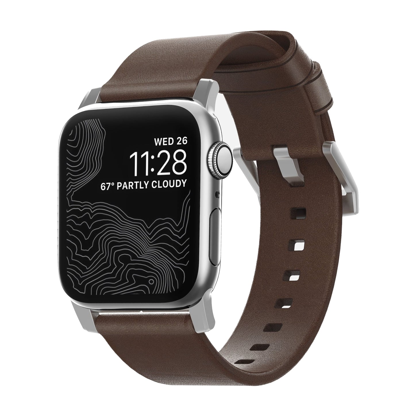 Nomad Modern Horween Leather Strap for Apple Watch 49mm/45mm/44mm/42mm