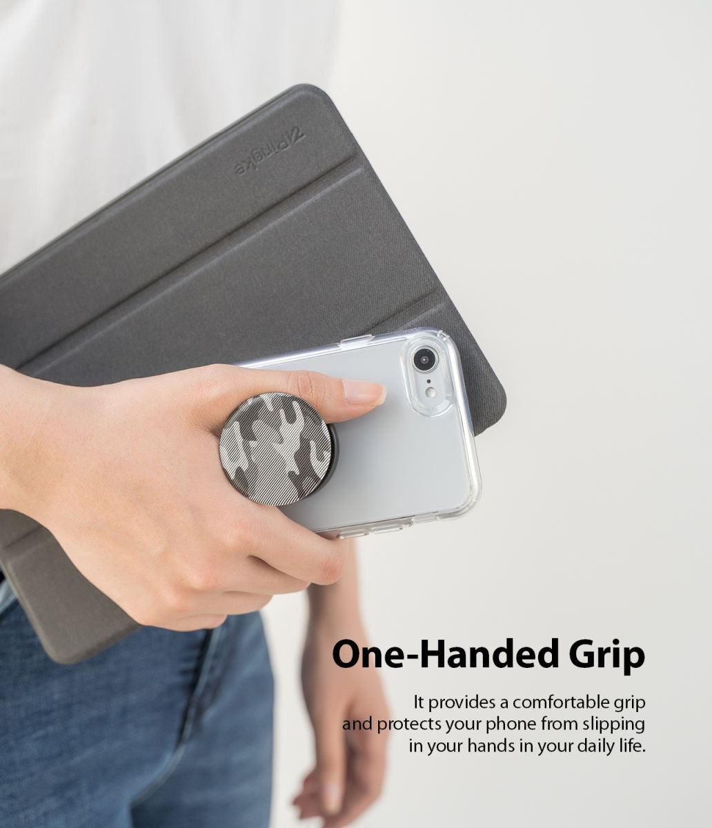 Shop and buy Ringke Griptok PopSocket for Smart Devices Curved edges Frameless Billowing Voluminous Effect| Casefactorie® online with great deals and sales prices with fast and safe shipping. Casefactorie is the largest Singapore official authorised retailer for the largest collection of mobile premium accessories.