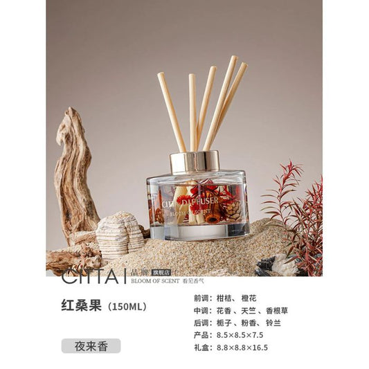 Shop and buy CITTA Fruity Winter Series Reed Diffuser Aromatherapy 150ML Premium Essential Oil Reed Stick Dry Fruit| Casefactorie® online with great deals and sales prices with fast and safe shipping. Casefactorie is the largest Singapore official authorised retailer for the largest collection of household and home care items.