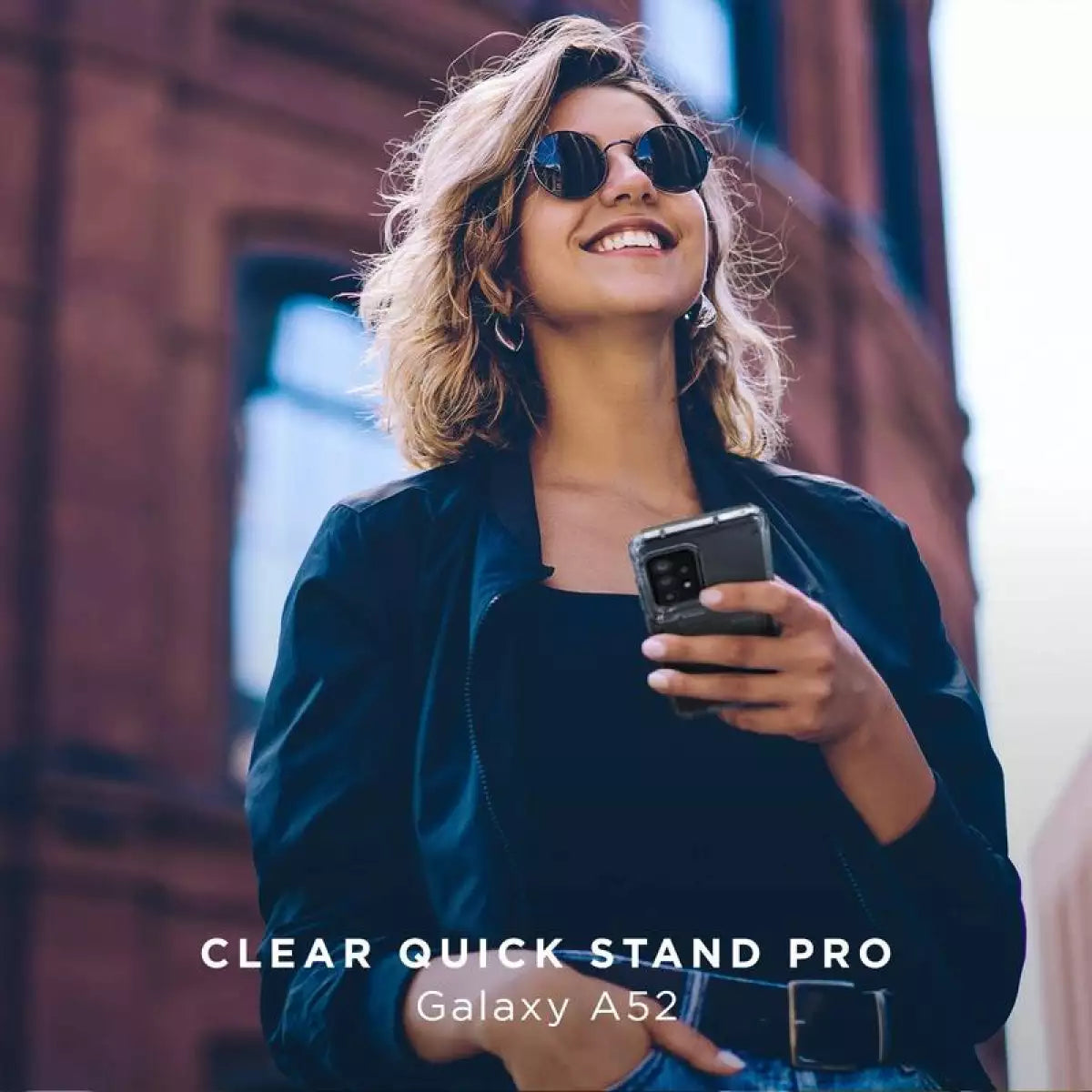Shop and buy VRS Design QuickStand Pro for Samsung Galaxy A52 / A52s 5G (2021) Shockproof adjustable Kickstand| Casefactorie® online with great deals and sales prices with fast and safe shipping. Casefactorie is the largest Singapore official authorised retailer for the largest collection of mobile premium accessories.