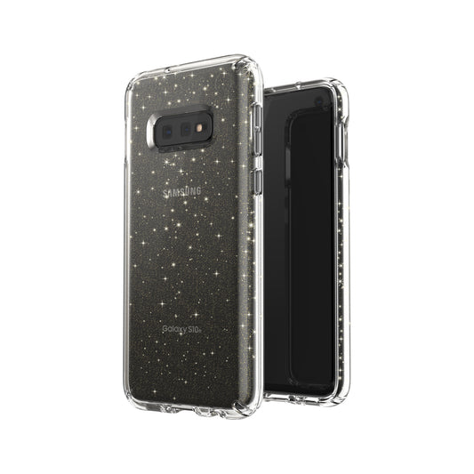 Speck Presidio Clear Glitter Case for Samsung Galaxy S10e