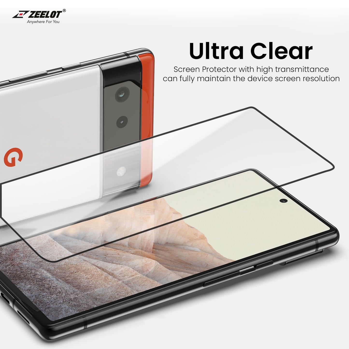 Shop and buy Zeelot PureGlass 2.5D Clear Tempered Glass Screen Protector for Google Pixel 6 (2021)| Casefactorie® online with great deals and sales prices with fast and safe shipping. Casefactorie is the largest Singapore official authorised retailer for the largest collection of mobile premium accessories.