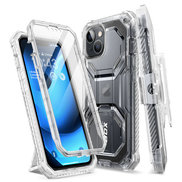 i-Blason Armorbox Full-Body Rugged Holster Case for iPhone 14 Plus