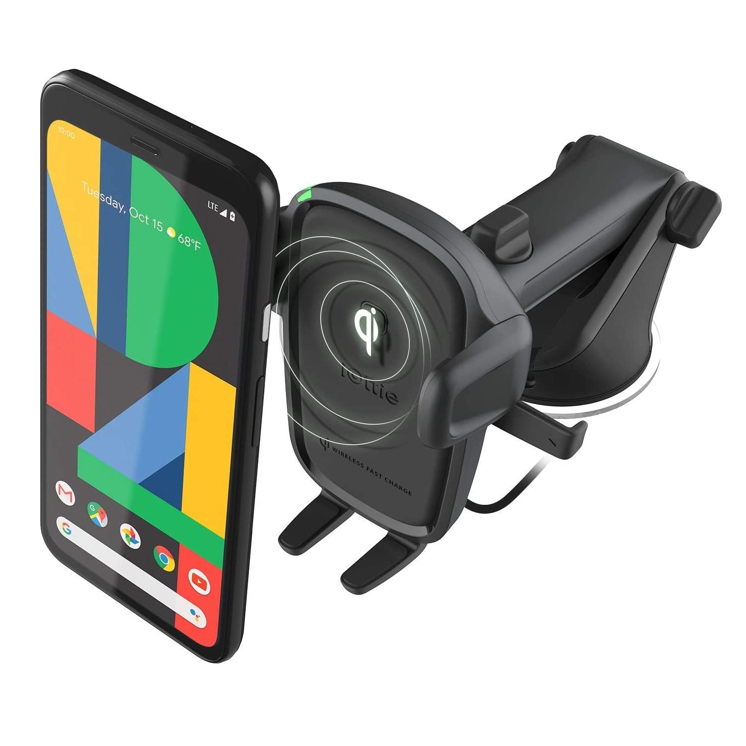 Shop and buy iOttie Easy One Touch Wireless 2 Wireless Charging Dash & Windshield Mount Holder for Mobile Devices | Casefactorie® online with great deals and sales prices with fast and safe shipping. Casefactorie is the largest Singapore official authorised retailer for the largest collection of mobile premium accessories.