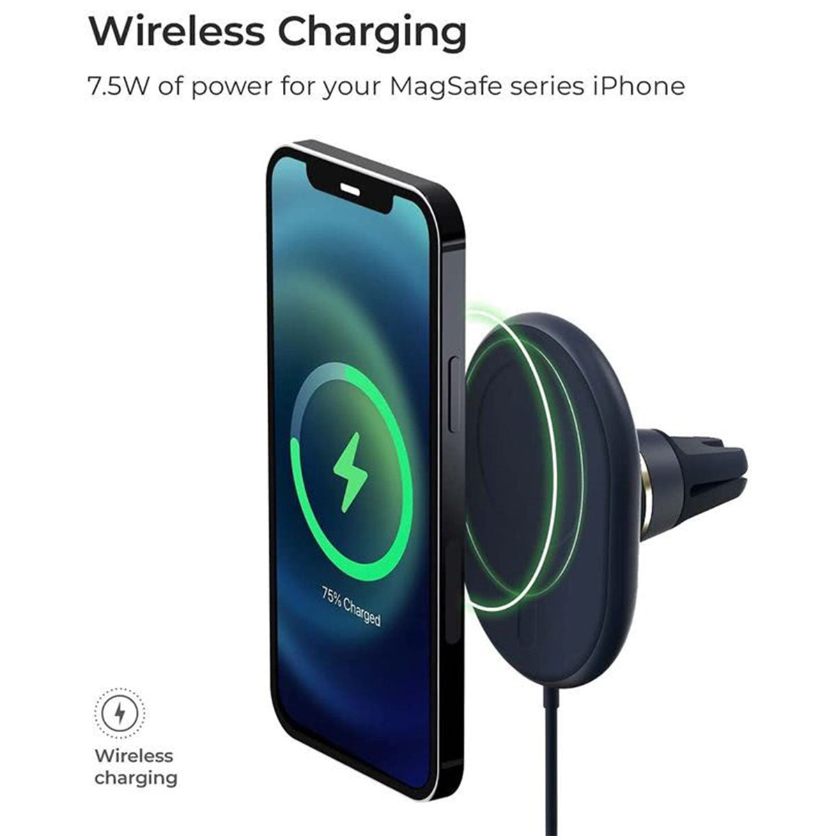 Shop and buy iOttie Velox Magnetic 7.5W Wireless Charging Air Vent Car Mount MagSafe Compatible secure connection| Casefactorie® online with great deals and sales prices with fast and safe shipping. Casefactorie is the largest Singapore official authorised retailer for the largest collection of mobile premium accessories.