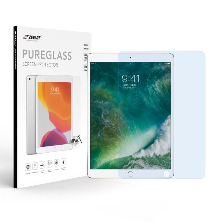 Shop and buy Zeelot PureGlass 2.5D Anti-Blue Ray Corning Tempered Glass Screen Protector iPad 9.7" (2013-2018)| Casefactorie® online with great deals and sales prices with fast and safe shipping. Casefactorie is the largest Singapore official authorised retailer for the largest collection of mobile premium accessories.