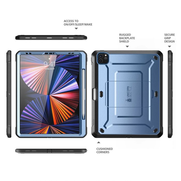 Shop and buy Supcase Unicorn Beetle Pro Rugged Case iPad Pro 12.9" (2020-2022) Apple Pencil Holder & Kickstand| Casefactorie® online with great deals and sales prices with fast and safe shipping. Casefactorie is the largest Singapore official authorised retailer for the largest collection of mobile premium accessories.