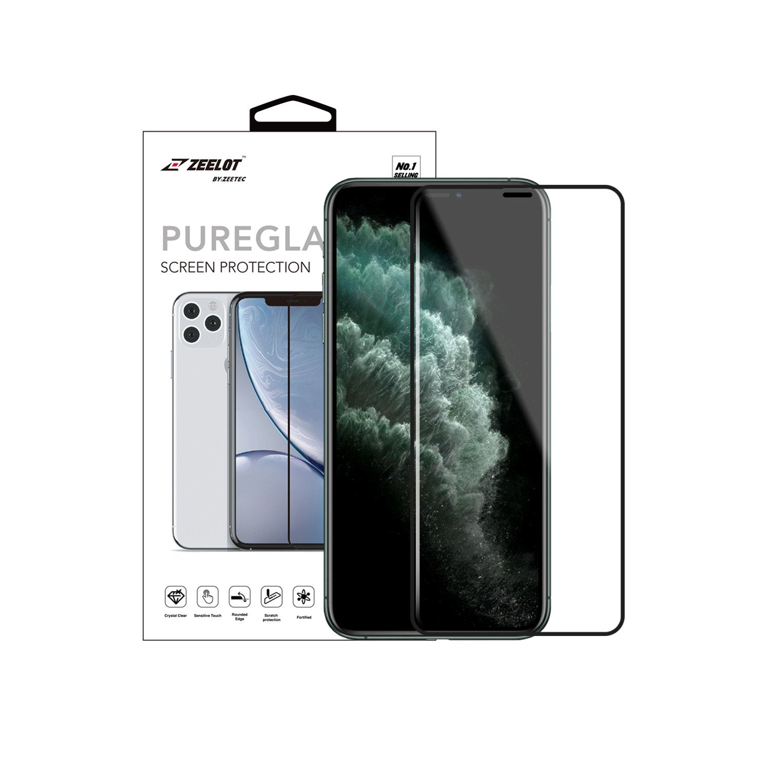 Where to buy the best-priced iPhone 11 Pro Max screen protector in Singapore? Check out theZeelot Clear 2.75D Tempered Glass here! More discount accessories only at Casefactorie!