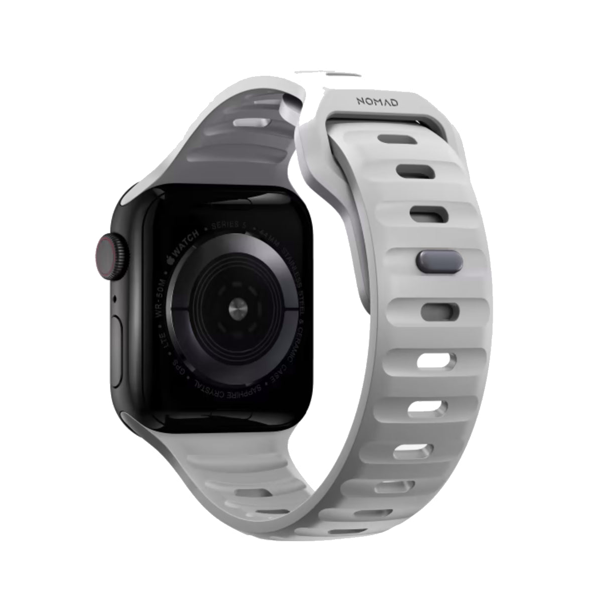 Shop and buy Nomad FKM Rubber Sports Strap for Apple Watch 40mm/38mm Aluminum closure pin Waterproof| Casefactorie® online with great deals and sales prices with fast and safe shipping. Casefactorie is the largest Singapore official authorised retailer for the largest collection of mobile premium accessories.