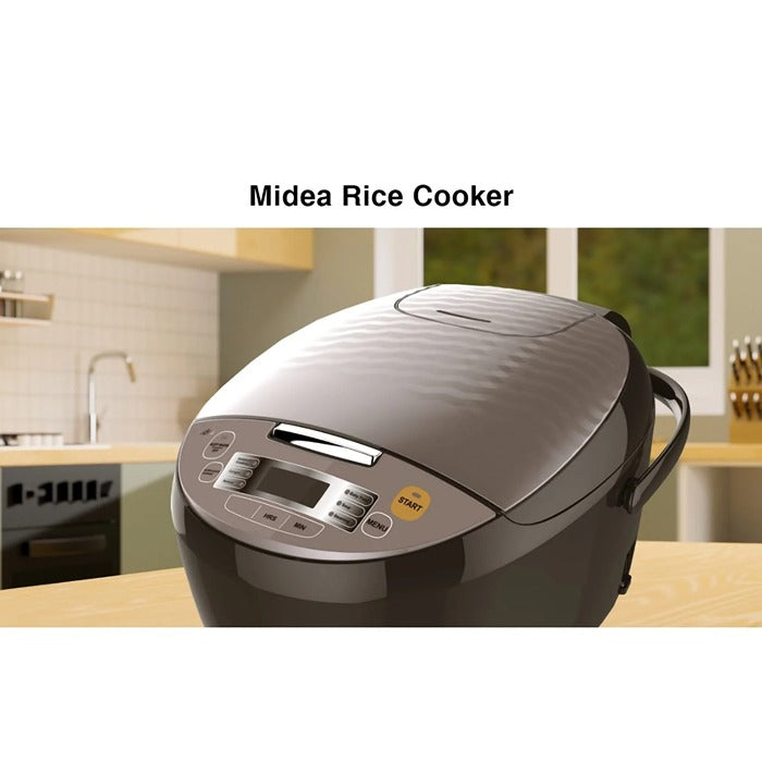 Shop and buy Midea MMR5018 Automatic keep warm function Rice Cooker 1.8L 6 Pre-set cooking functions| Casefactorie® online with great deals and sales prices with fast and safe shipping. Casefactorie is the largest Singapore official authorised retailer for the largest collection of household and home care appliances.