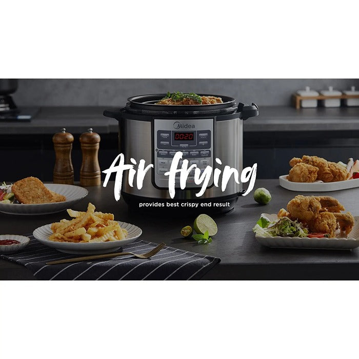 InstaFry 2-in-1 Pressure Cooker & Air Fryer – Midea Home Appliances