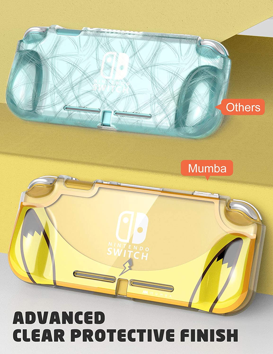 Shop and buy Mumba Thunderbolt Crystal Protective Case Nintendo Switch Lite ergonomically designed handles| Casefactorie® online with great deals and sales prices with fast and safe shipping. Casefactorie is the largest Singapore official authorised retailer for the largest collection of mobile premium accessories.