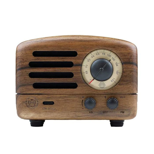 Shop and buy Muzen OTR Wood FM Radio Bluetooth Speaker 10-Hour Playtime Superior Sound Quality Loud Volume| Casefactorie® online with great deals and sales prices with fast and safe shipping. Casefactorie is the largest Singapore official authorised retailer for the largest collection of mobile premium accessories.