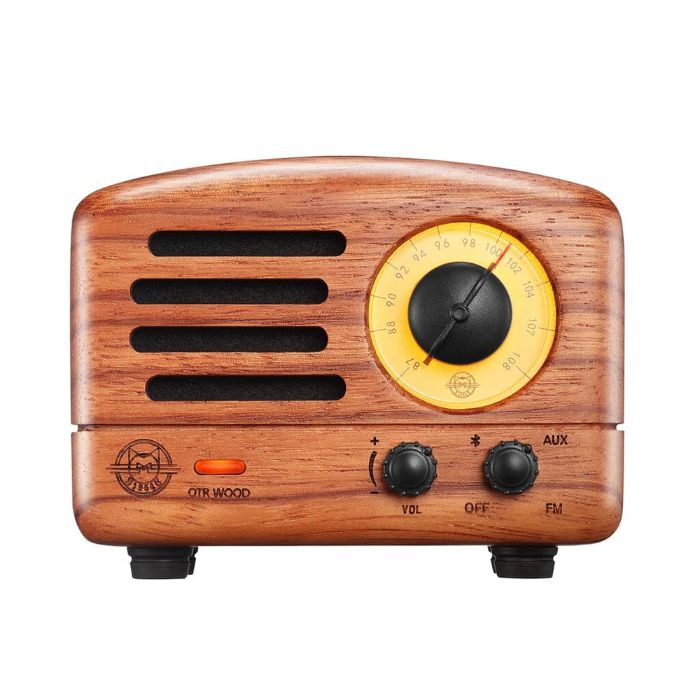 Shop and buy Muzen OTR Wood FM Radio Bluetooth Speaker 10-Hour Playtime Superior Sound Quality Loud Volume| Casefactorie® online with great deals and sales prices with fast and safe shipping. Casefactorie is the largest Singapore official authorised retailer for the largest collection of mobile premium accessories.