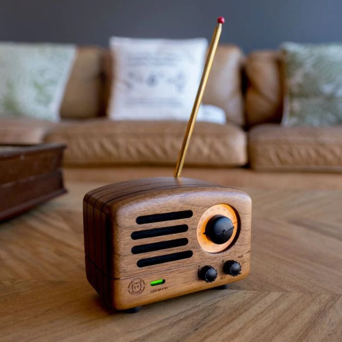 Shop and buy Muzen OTR Wood FM Radio Bluetooth Speaker 10-Hour Playtime Superior Sound Quality Loud Volume| Casefactorie® online with great deals and sales prices with fast and safe shipping. Casefactorie is the largest Singapore official authorised retailer for the largest collection of mobile premium accessories.