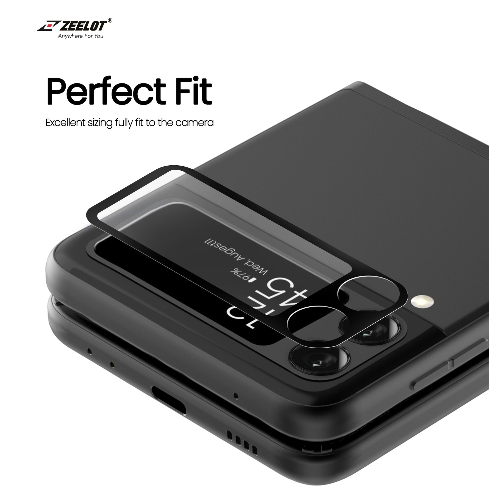 Shop and buy Zeelot Camera Lens Protector for Samsung Galaxy Z Flip 3 5G (2021) Scratch-Resistant| Casefactorie® online with great deals and sales prices with fast and safe shipping. Casefactorie is the largest Singapore official authorised retailer for the largest collection of mobile premium accessories.