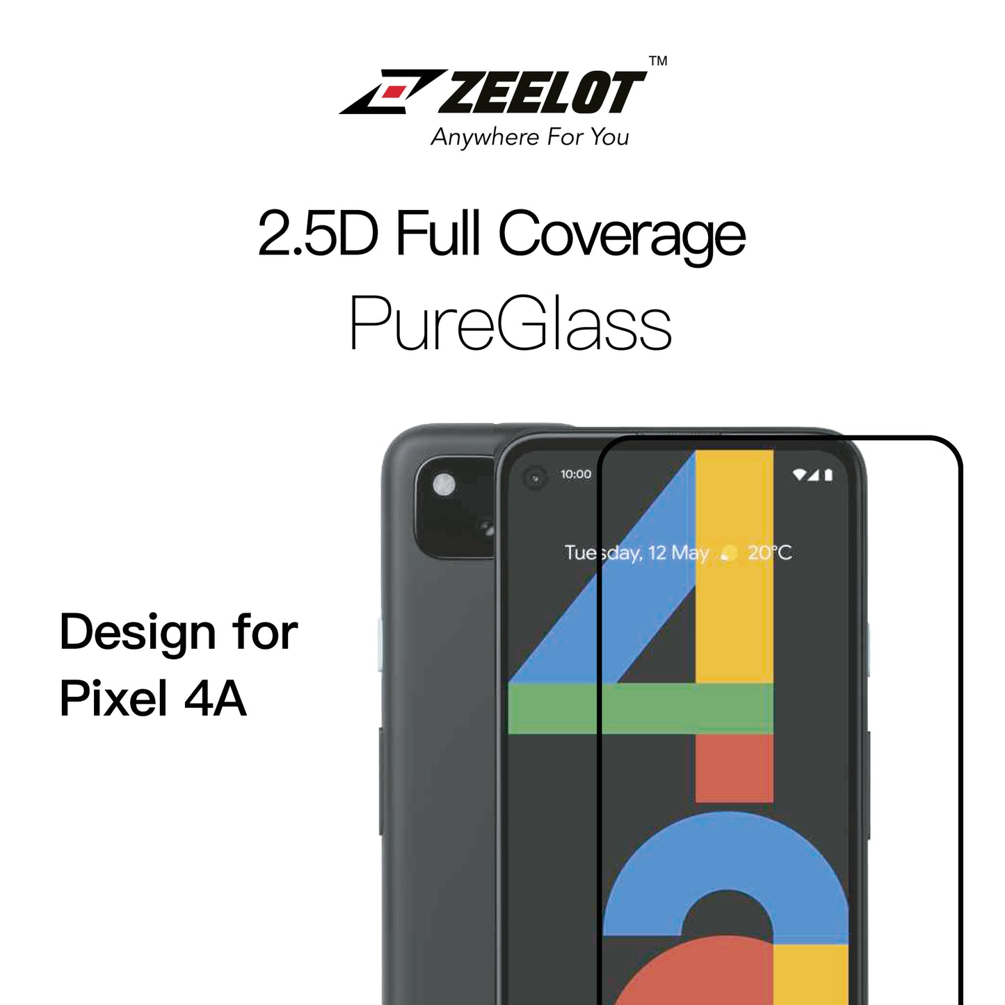 Shop and buy Zeelot PureGlass 2.5D Clear Tempered Glass Screen Protector for Google Pixel 4a (2020)| Casefactorie® online with great deals and sales prices with fast and safe shipping. Casefactorie is the largest Singapore official authorised retailer for the largest collection of mobile premium accessories.