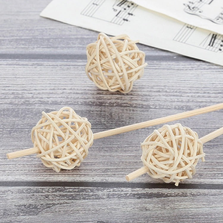 Rattan Reed Sticks Special Waving Rolled Rattan Stick/Ball for Reed Di ...