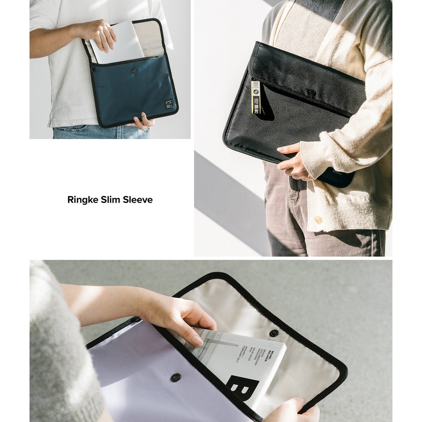 Shop and buy Ringke Slim Sleeve for Tablet (340mm x 280mm) built-in pencil holder Simple, lightweight design| Casefactorie® online with great deals and sales prices with fast and safe shipping. Casefactorie is the largest Singapore official authorised retailer for the largest collection of mobile premium accessories.