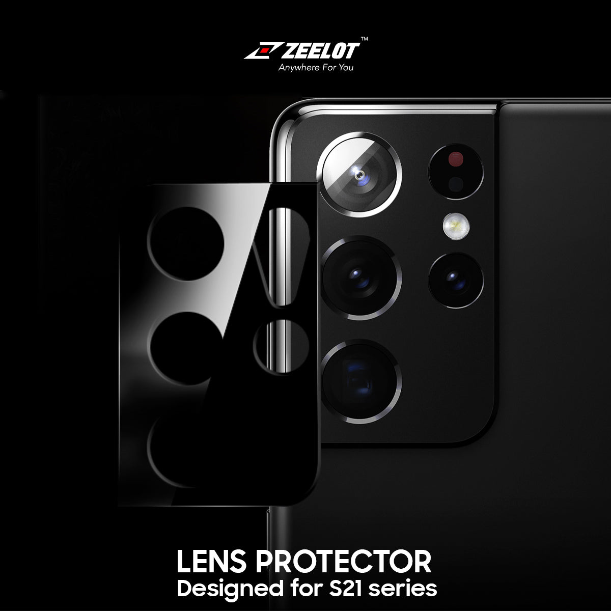 Shop and buy Zeelot Camera Lens Protector for Samsung Galaxy S21 Ultra 5G (2021) Perfect fit Seamless Design| Casefactorie® online with great deals and sales prices with fast and safe shipping. Casefactorie is the largest Singapore official authorised retailer for the largest collection of mobile premium accessories.