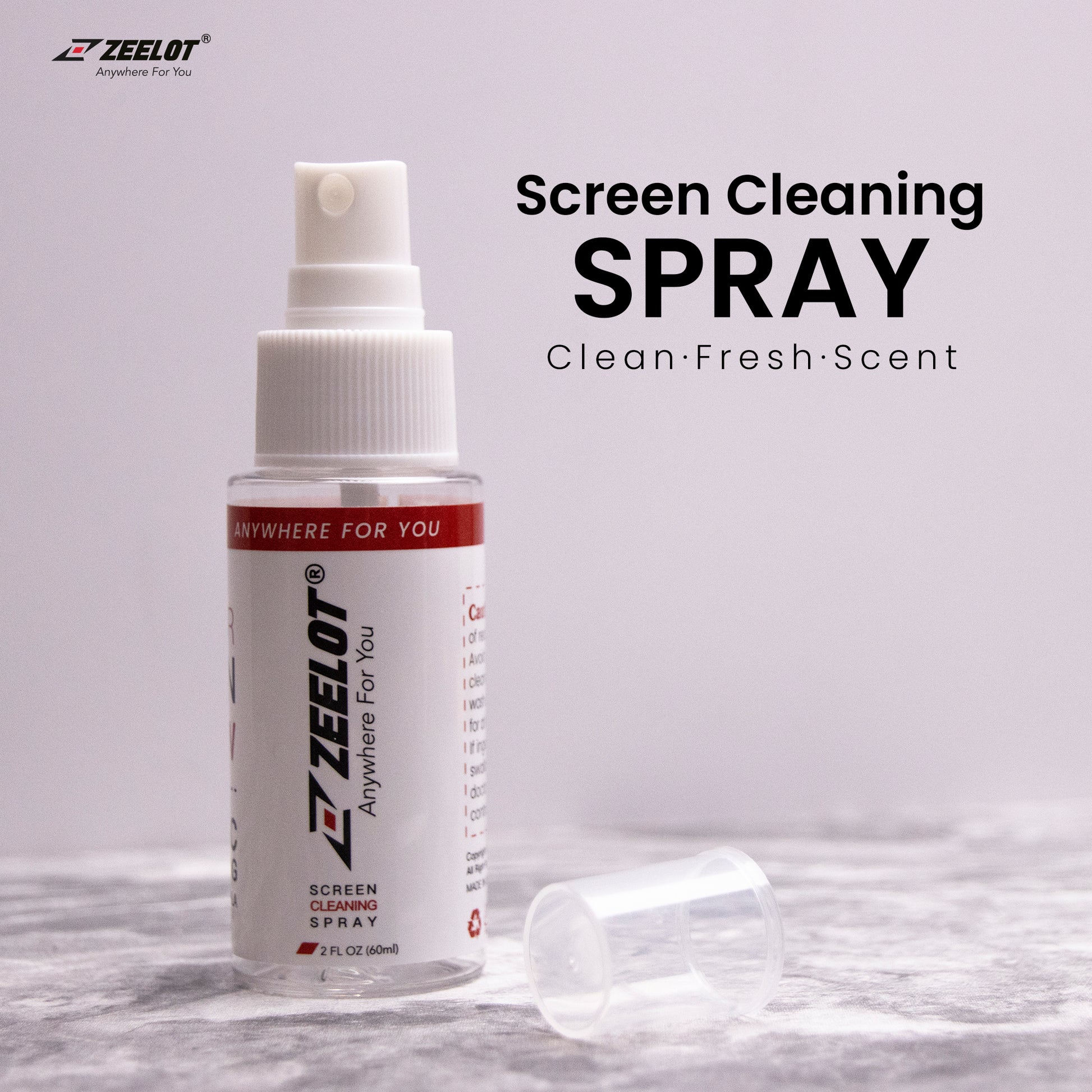Shop and buy Zeelot Anti-Bacterial Screen Cleaning Kit Premium Microfiber Cloth Screen Cleaning Spray Storage Bag| Casefactorie® online with great deals and sales prices with fast and safe shipping. Casefactorie is the largest Singapore official authorised retailer for the largest collection of mobile premium accessories.