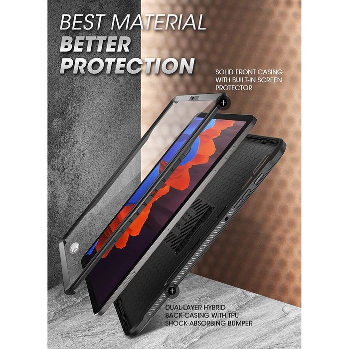 Shop and buy Supcase Unicorn Beetle Pro Full-Body Rugged Case Galaxy Tab S7 Plus (2020)/ Tab S8 Plus (2022) Kickstand| Casefactorie® online with great deals and sales prices with fast and safe shipping. Casefactorie is the largest Singapore official authorised retailer for the largest collection of mobile premium accessories.