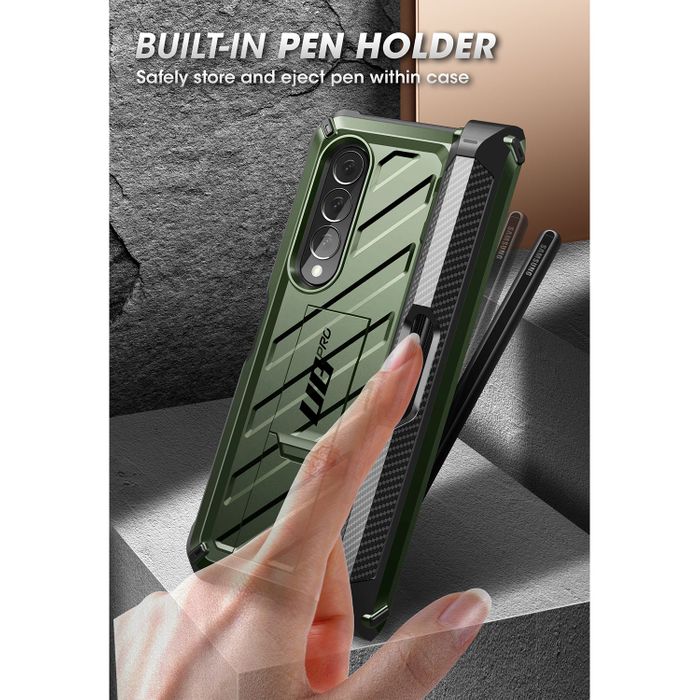 Shop and buy Supcase Unicorn Beetle Pro Full-Body Rugged Holster Case for Samsung Galaxy Z Fold 3 5G (2021)| Casefactorie® online with great deals and sales prices with fast and safe shipping. Casefactorie is the largest Singapore official authorised retailer for the largest collection of mobile premium accessories.