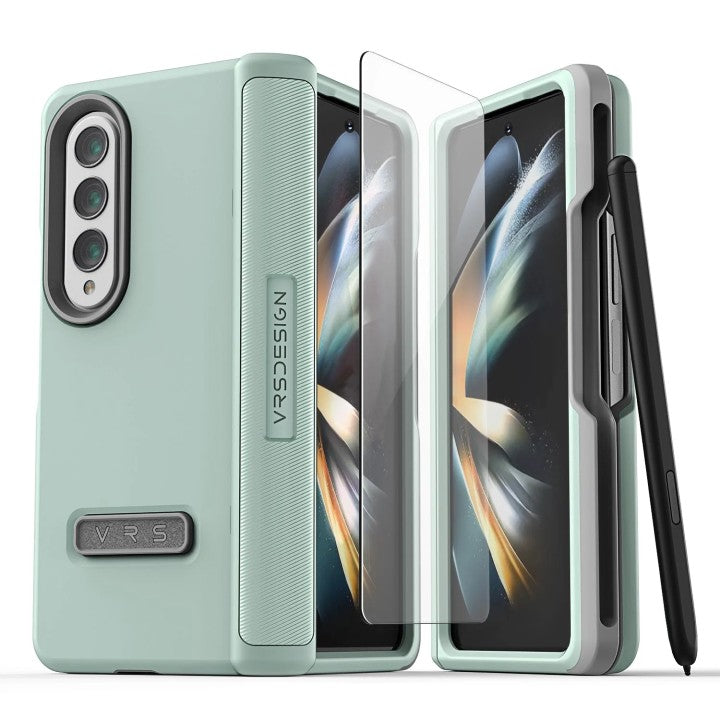 Shop and buy VRS Design Terra Guard Modern Pro Case for Samsung Galaxy Z Fold 4 2022 Hinge Cover Pen Compartment| Casefactorie® online with great deals and sales prices with fast and safe shipping. Casefactorie is the largest Singapore official authorised retailer for the largest collection of mobile premium accessories.