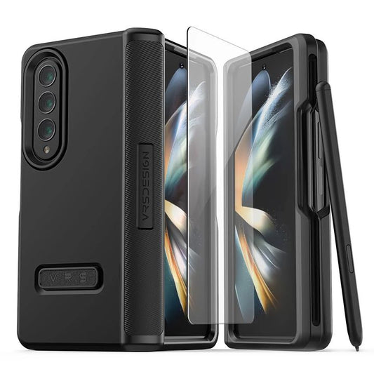 Shop and buy VRS Design Terra Guard Modern Pro Case for Samsung Galaxy Z Fold 4 2022 Hinge Cover Pen Compartment| Casefactorie® online with great deals and sales prices with fast and safe shipping. Casefactorie is the largest Singapore official authorised retailer for the largest collection of mobile premium accessories.