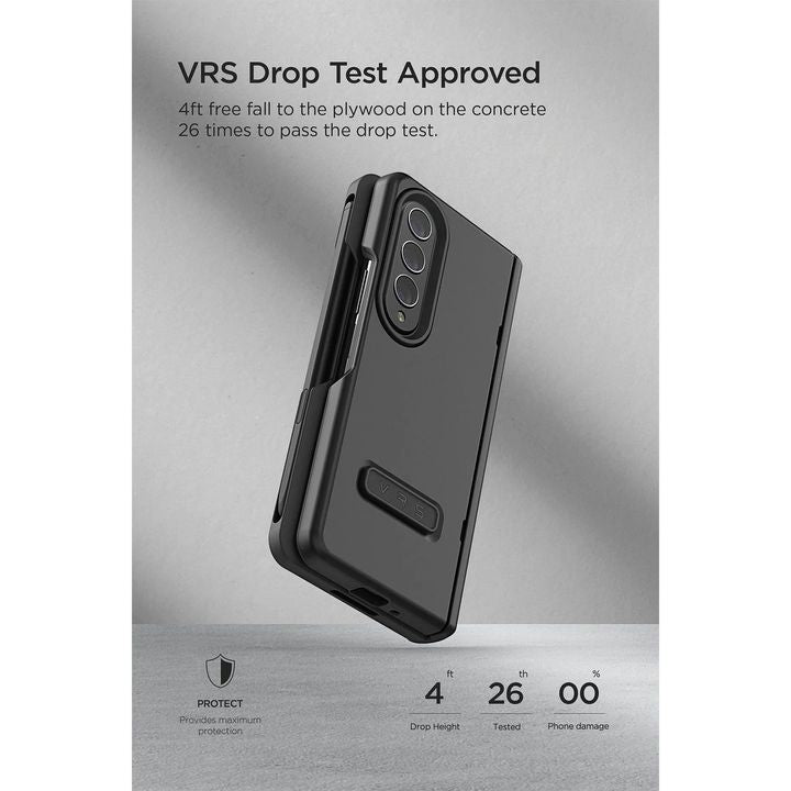 Shop and buy VRS Design Terra Guard Modern Pro Case for Samsung Galaxy Z Fold 4 2022 Hinge Cover Pen Compartment| Casefactorie® online with great deals and sales prices with fast and safe shipping. Casefactorie is the largest Singapore official authorised retailer for the largest collection of mobile premium accessories.