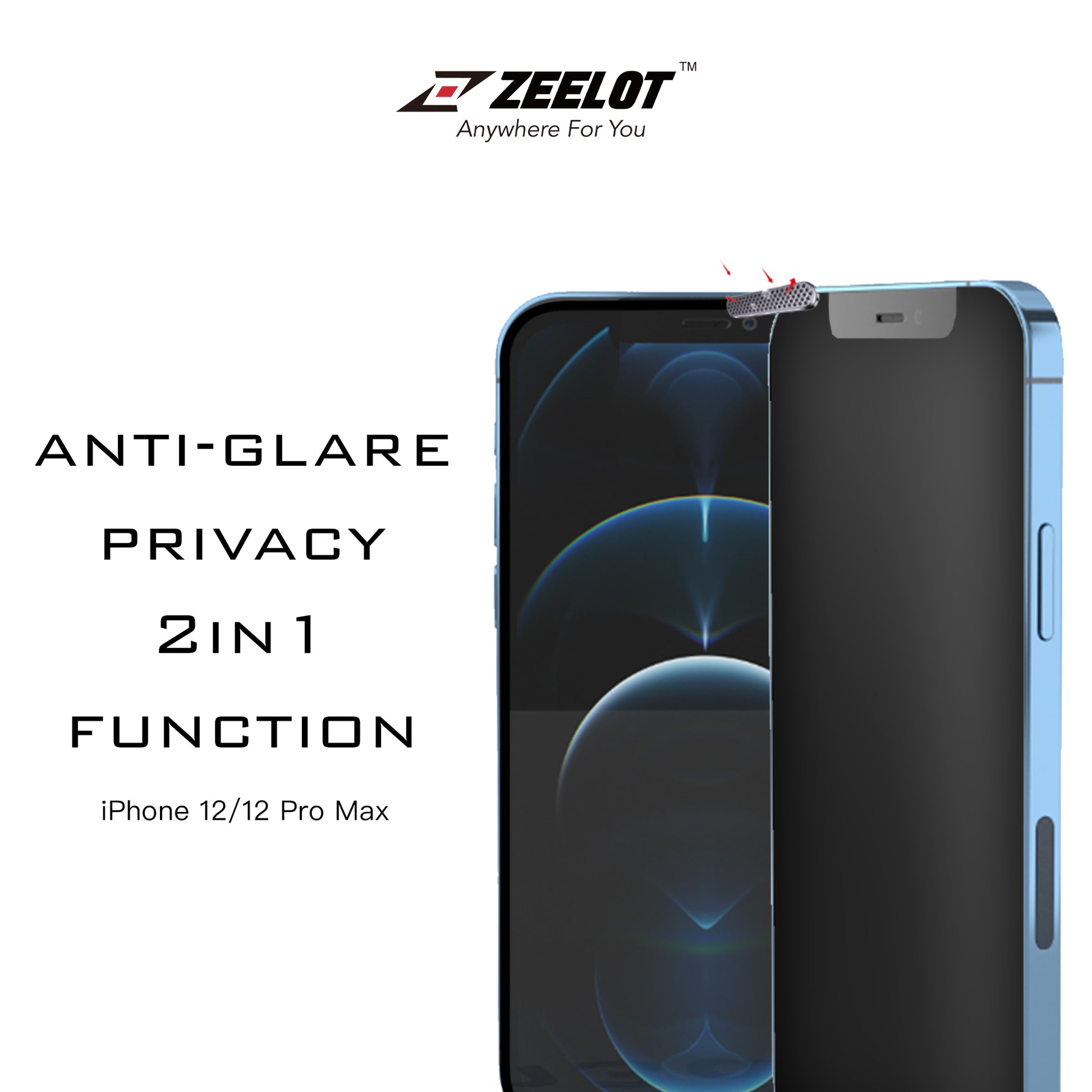 Shop and buy Zeelot PureGlass Titanium Wire Matte Privacy Tempered Glass Screen Protector iPhone 12/12 Pro (2020)| Casefactorie® online with great deals and sales prices with fast and safe shipping. Casefactorie is the largest Singapore official authorised retailer for the largest collection of mobile premium accessories.